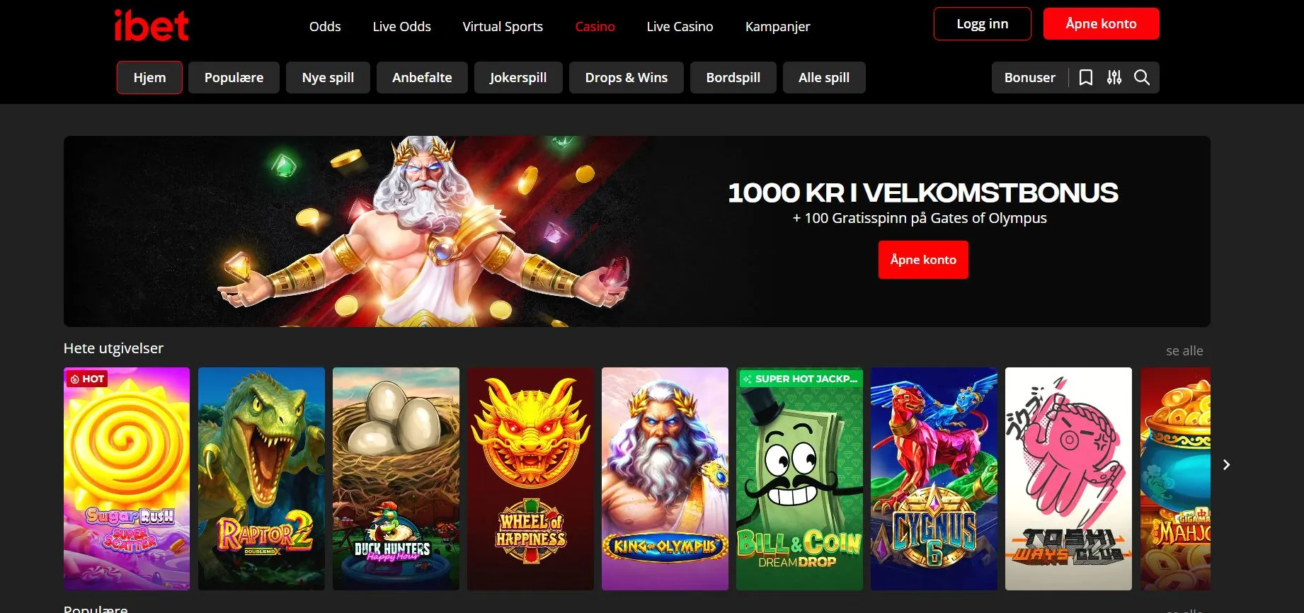 Hva er iBet Casino?